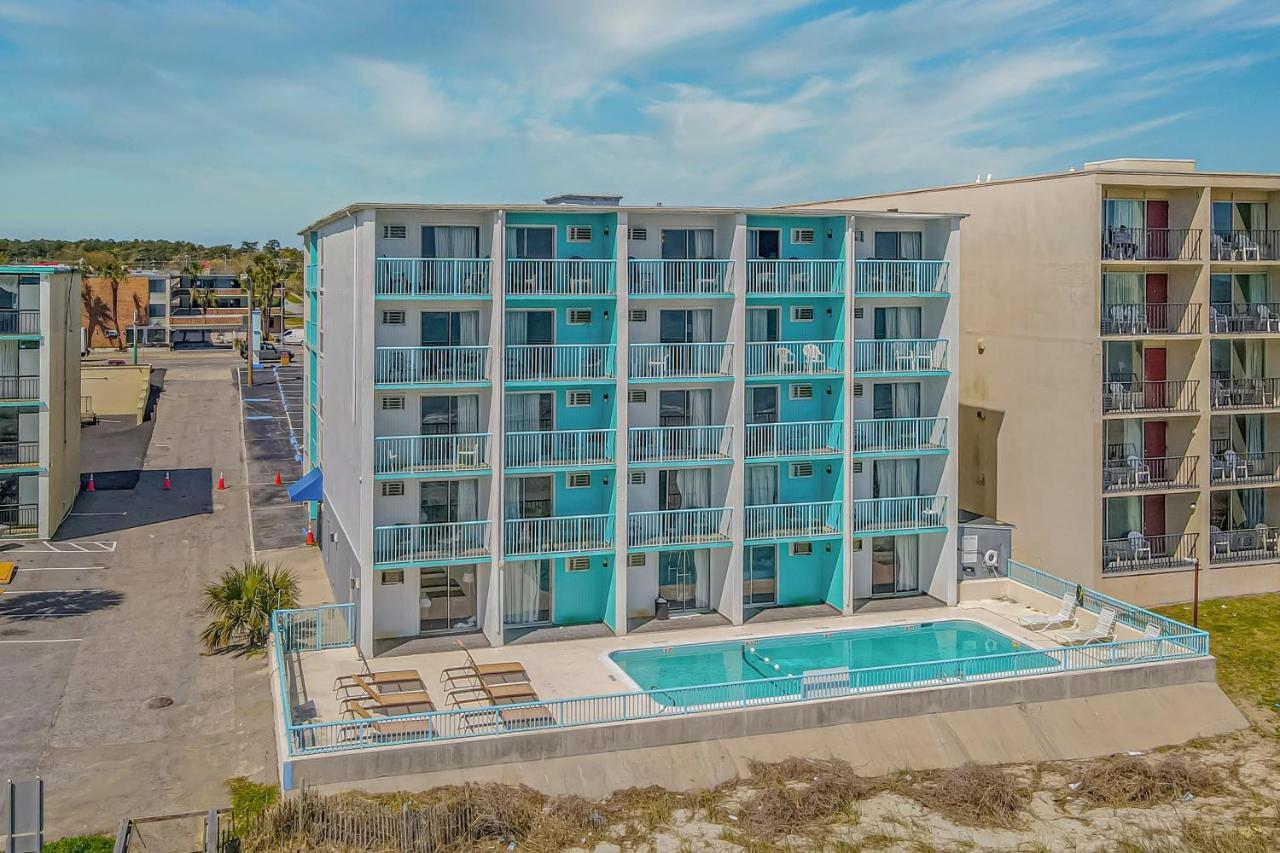 Southern Breeze Ocean Front Hotel Myrtle Beach Bagian luar foto