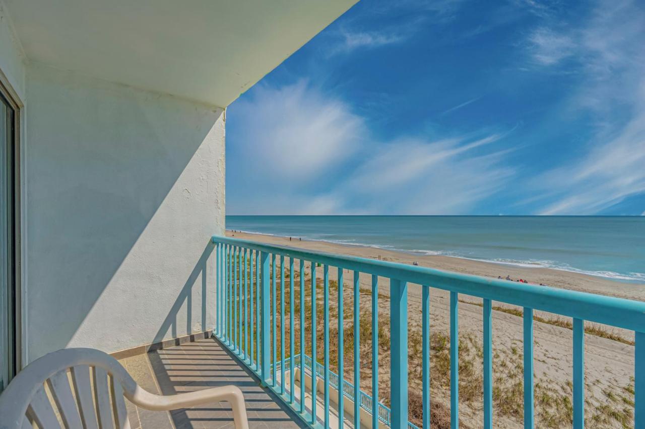 Southern Breeze Ocean Front Hotel Myrtle Beach Bagian luar foto