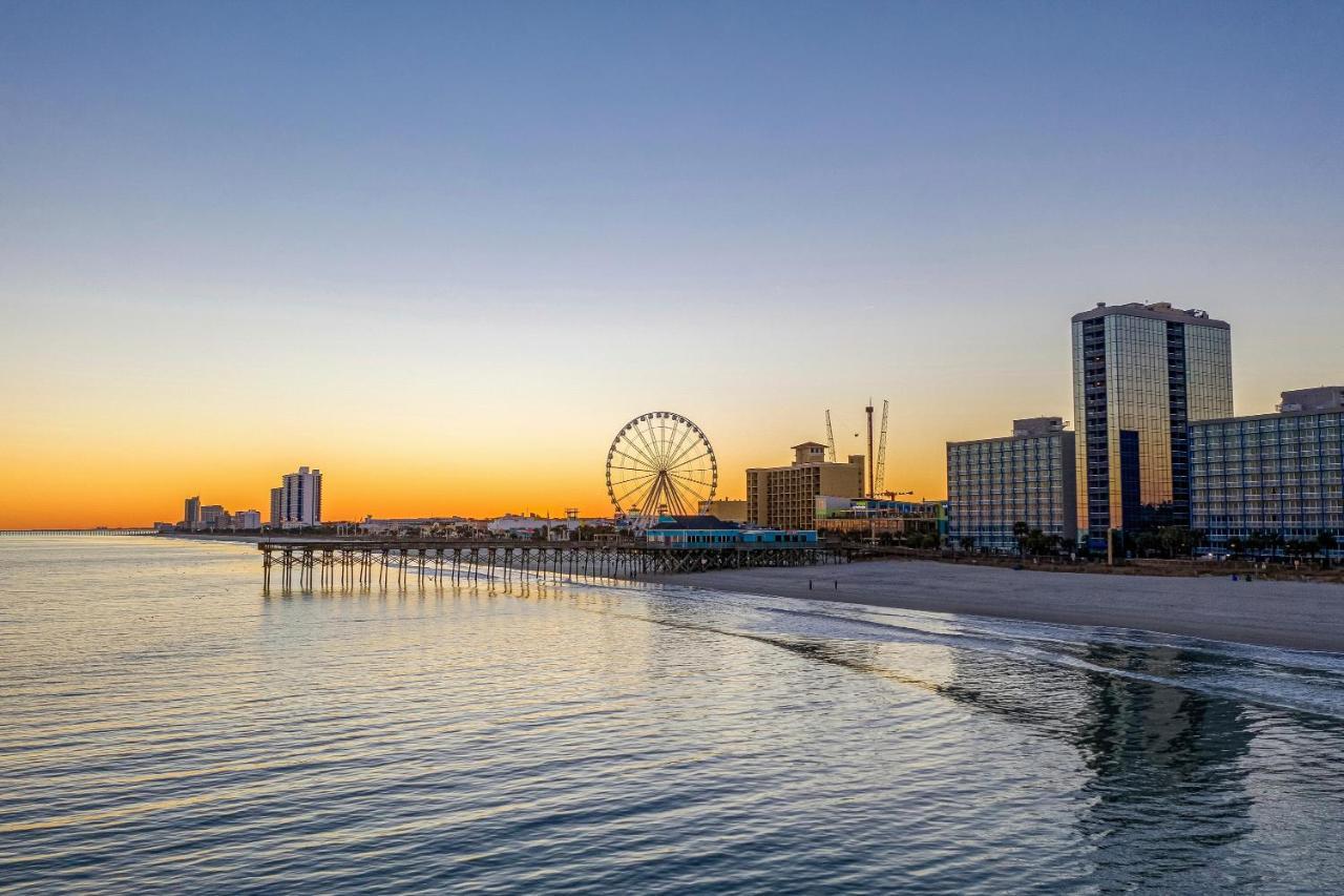 Southern Breeze Ocean Front Hotel Myrtle Beach Bagian luar foto